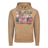 Vintage Coffee Easter Day A lot can happen in three days Vintage Hoodie - OliviaCreatesArt