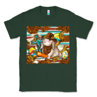 Sports Green western bunny Classic Tee - TumblerDesignByShophia