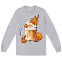 Moon Dust Fall Coffee Long Sleeve Tee - FaDigitalArtStudio