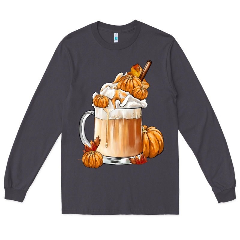 Fall Coffee Long Sleeve Tee by FaDigitalArtStudio | Teevron