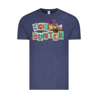 Vintage Denim Egg hunter Easter Day Vintage Tee - CowGirlArtShop