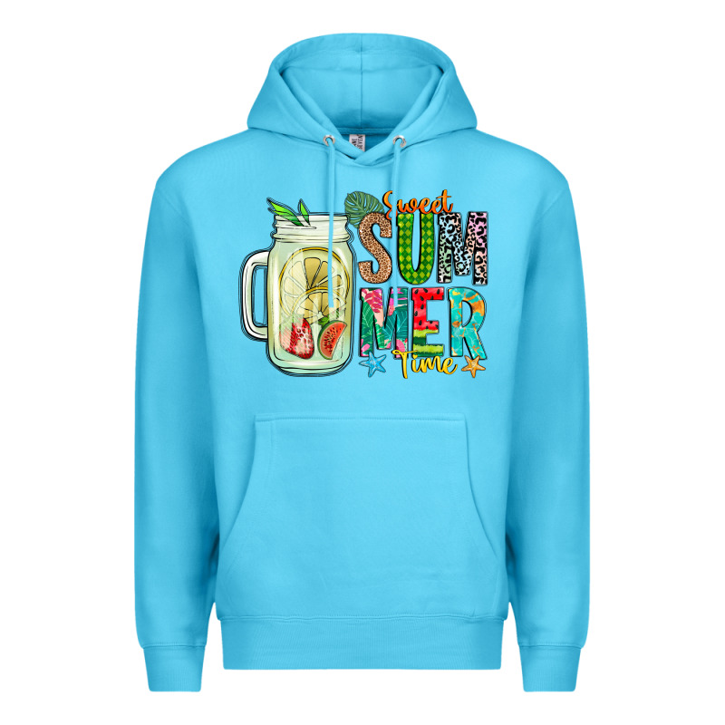 Sweet Summer Time Premium Hoodie by CowhideDigitalArt | Teevron