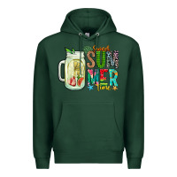 Sports Green sweet summer time Premium Hoodie - CowhideDigitalArt