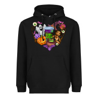 Black halloween Heavyweight Hoodie - AdoDesignShop