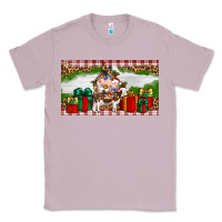 Lilac Stocked christmas farm Classic Tee - Artiststas