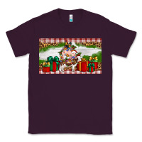 Plum Stocked christmas farm Classic Tee - Artiststas