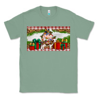 Sage Stocked christmas farm Classic Tee - Artiststas