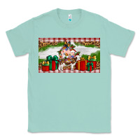 Seafoam Stocked christmas farm Classic Tee - Artiststas