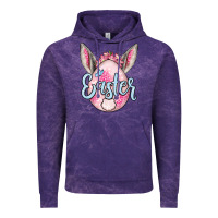 Cloud Purple Easter egg Vintage Hoodie - OliviaCreatesArt