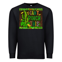 Black shamrock bomb cant pinch this Premium Sweatshirt - AdoDesignShop