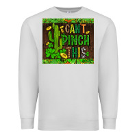 Dove Grey shamrock bomb cant pinch this Premium Sweatshirt - AdoDesignShop