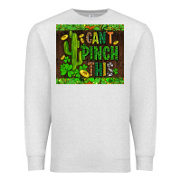 Oatmeal Heather shamrock bomb cant pinch this Premium Sweatshirt - AdoDesignShop