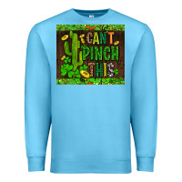 Ocean Blue shamrock bomb cant pinch this Premium Sweatshirt - AdoDesignShop