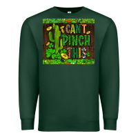 Sports Green shamrock bomb cant pinch this Premium Sweatshirt - AdoDesignShop