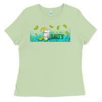 Matcha let's get salty with lime Ladies Tee - TumblerDesignByShophia