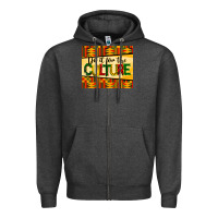 Charcoal Heather do it for the culture mousepad Zipper Hoodie - BarkalooDesign