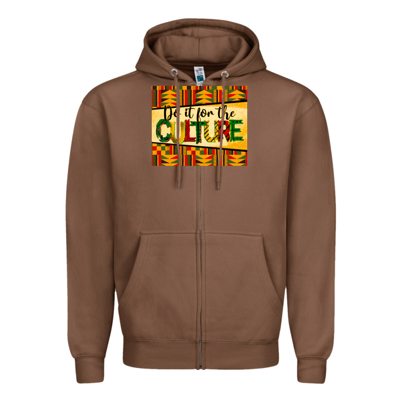 Do It For The Culture Mousepad Zipper Hoodie by BarkalooDesign | Teevron