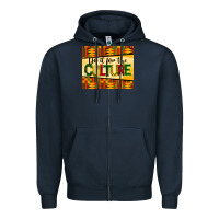 Navy do it for the culture mousepad Zipper Hoodie - BarkalooDesign