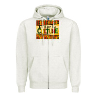 Oatmeal Heather do it for the culture mousepad Zipper Hoodie - BarkalooDesign