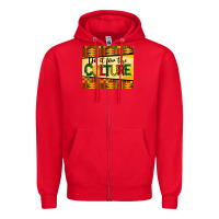 Red do it for the culture mousepad Zipper Hoodie - BarkalooDesign