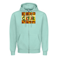 Seafoam do it for the culture mousepad Zipper Hoodie - BarkalooDesign