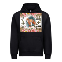 Black first i drink the coffee then i do the things Urban Hoodie - JahusDesignShop