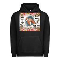 Pigment Black first i drink the coffee then i do the things Urban Hoodie - JahusDesignShop