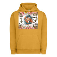 Pigment Peanut Butter first i drink the coffee then i do the things Urban Hoodie - JahusDesignShop
