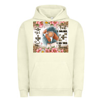 Pigment Pistachio first i drink the coffee then i do the things Urban Hoodie - JahusDesignShop