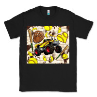 Black softball crusher Classic Tee - TumblerDesignByShophia