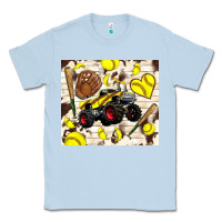 Dusty Blue softball crusher Classic Tee - TumblerDesignByShophia