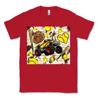 Red softball crusher Classic Tee - TumblerDesignByShophia