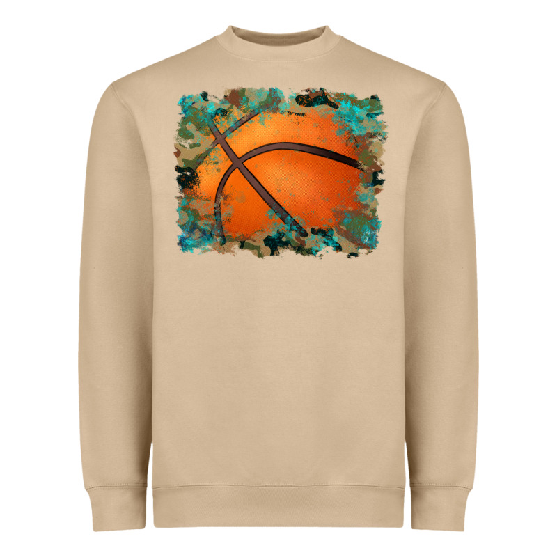 Sports Basketball Background Heavyweight Sweatshirt by Artiststas | Teevron