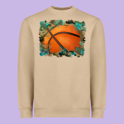Sports Basketball Background Heavyweight Sweatshirt Designed By Artiststas
