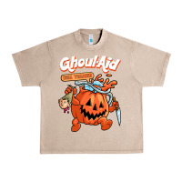 French Oak cool ghoul aid funny ghoul pumpkin cute meme halloween t shirt Urban Heavy Tee - maiPhamDesign