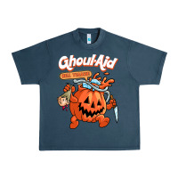 Midnight Navy cool ghoul aid funny ghoul pumpkin cute meme halloween t shirt Urban Heavy Tee - maiPhamDesign