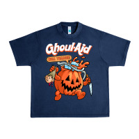 Navy cool ghoul aid funny ghoul pumpkin cute meme halloween t shirt Urban Heavy Tee - maiPhamDesign