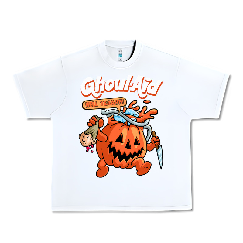 Cool Ghoul Aid Funny Ghoul Pumpkin Cute Meme Halloween T Shirt Urban Heavy Tee by maiPhamDesign | Teevron