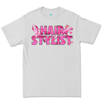 Dove Grey Breast Cancer hair stylist Premium Tee - texasbilliewilder
