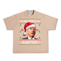 Burro Santa Joe Biden Happy Easter Ugly Christmas Urban Heavy Tee - maiPhamDesign