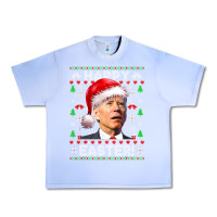 Grape Ice Santa Joe Biden Happy Easter Ugly Christmas Urban Heavy Tee - maiPhamDesign