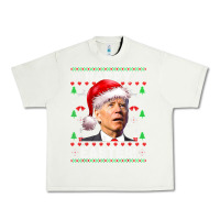 Pistachio Santa Joe Biden Happy Easter Ugly Christmas Urban Heavy Tee - maiPhamDesign