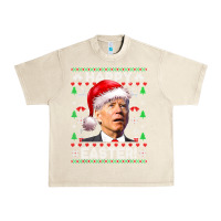 Sandshell Santa Joe Biden Happy Easter Ugly Christmas Urban Heavy Tee - maiPhamDesign