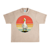 French Oak Retro Vintage Duck Urban Heavy Tee - maiPhamDesign