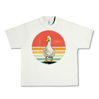 Pistachio Retro Vintage Duck Urban Heavy Tee - maiPhamDesign