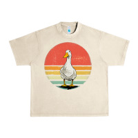 Sandshell Retro Vintage Duck Urban Heavy Tee - maiPhamDesign