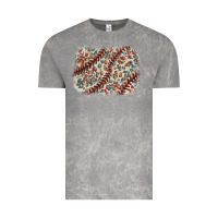 Cloud Rock Baseball leopard glitter background Vintage Tee - HowdyJamesFarm
