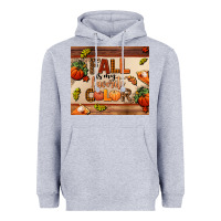 Heather Grey fall is my favorite color Heavyweight Hoodie - AdoDesignShop