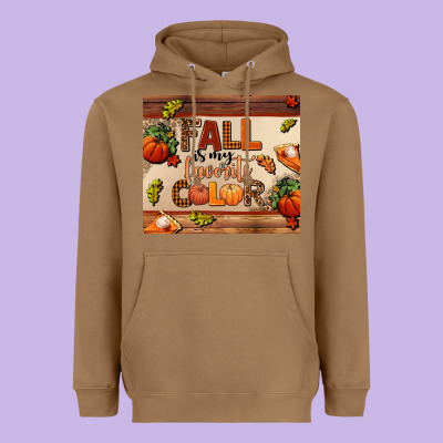 Fall Is My Favorite Color Heavyweight Hoodie Designed By Adodesignshop