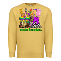 Antique Gold mardi gras ma medical assistant Premium Sweatshirt - AdoDesignShop